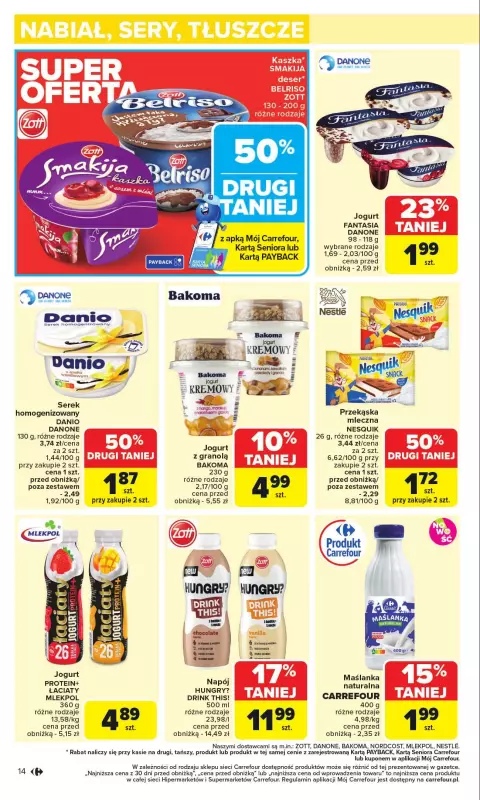 Carrefour - gazetka promocyjna Gazetka Carrefour od poniedziałku  do niedzieli 31.08 - strona 16