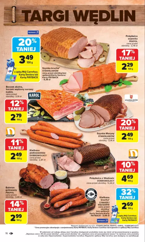 Carrefour - gazetka promocyjna Gazetka Carrefour od poniedziałku  do niedzieli 31.08 - strona 18