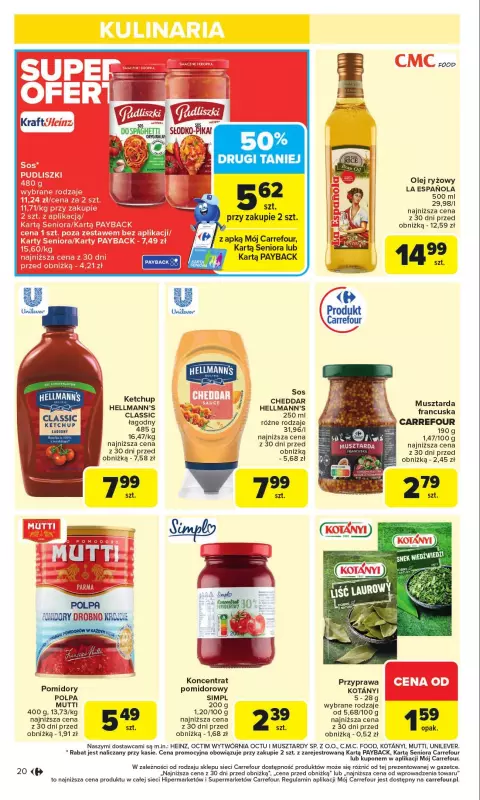Carrefour - gazetka promocyjna Gazetka Carrefour od poniedziałku  do niedzieli 31.08 - strona 22