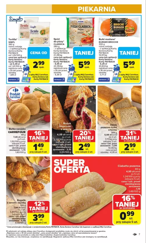 Carrefour - gazetka promocyjna Gazetka Carrefour od poniedziałku  do niedzieli 31.08 - strona 7