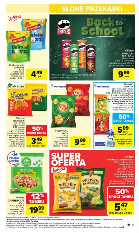 Carrefour - gazetka promocyjna Gazetka Carrefour od poniedziałku  do niedzieli 31.08 - strona 23