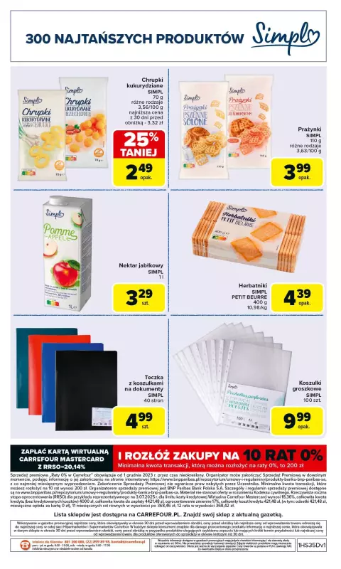 Carrefour - gazetka promocyjna Gazetka Produkt Carrefour od poniedziałku  do soboty 06.09 - strona 28