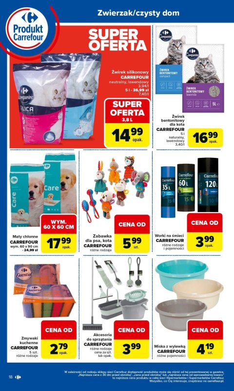 Carrefour - gazetka promocyjna Gazetka Produkt Carrefour od poniedziałku  do soboty 06.09 - strona 18