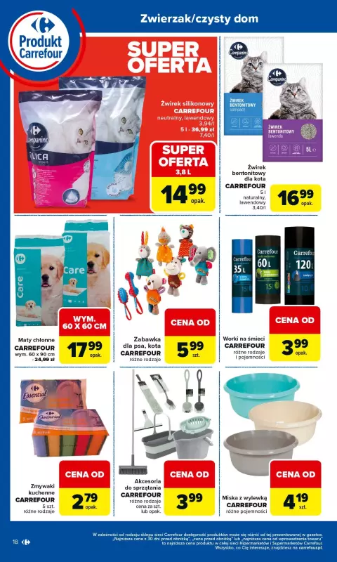 Carrefour - gazetka promocyjna Gazetka Produkt Carrefour od poniedziałku  do soboty 06.09 - strona 18