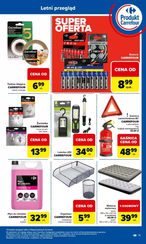 Carrefour - gazetka promocyjna Gazetka Produkt Carrefour od poniedziałku  do soboty 06.09 - strona 19