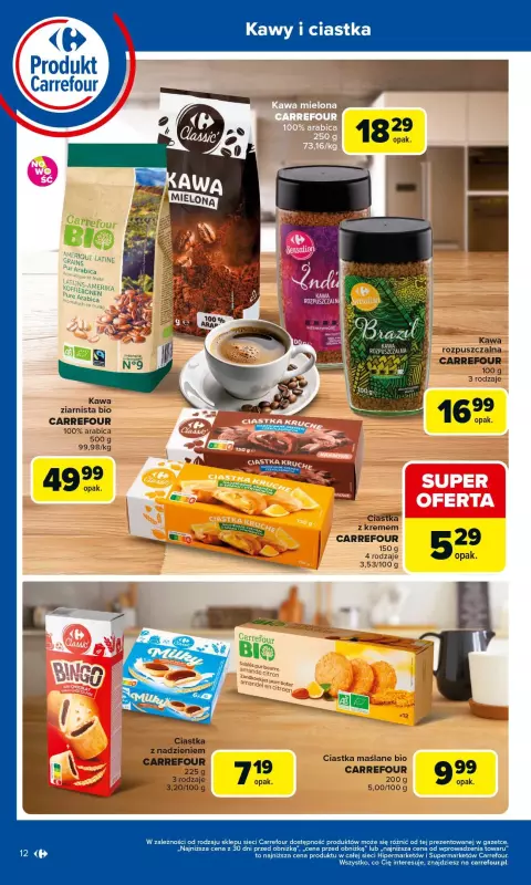 Carrefour - gazetka promocyjna Gazetka Produkt Carrefour od poniedziałku  do soboty 06.09 - strona 12
