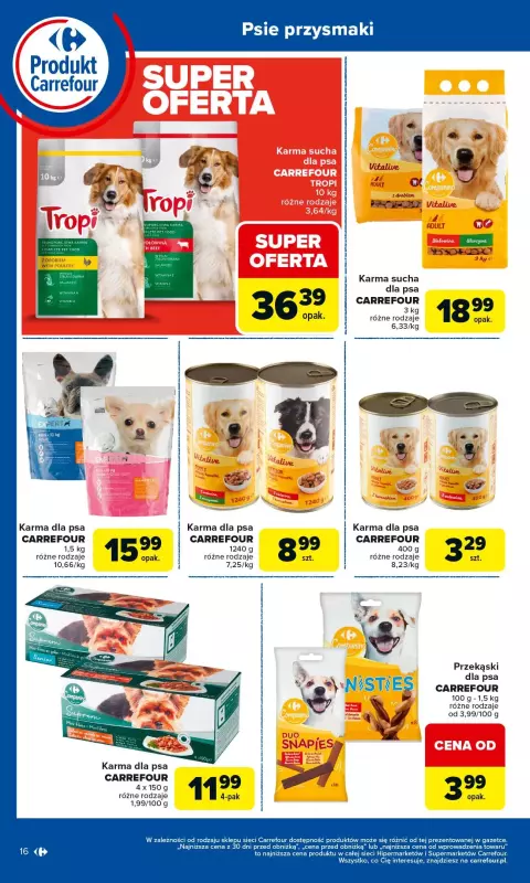 Carrefour - gazetka promocyjna Gazetka Produkt Carrefour od poniedziałku  do soboty 06.09 - strona 16