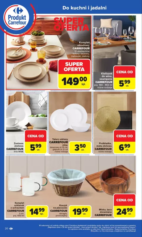 Carrefour - gazetka promocyjna Gazetka Produkt Carrefour od poniedziałku  do soboty 06.09 - strona 20