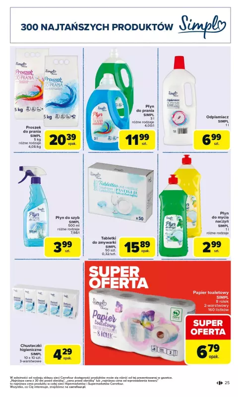 Carrefour - gazetka promocyjna Gazetka Produkt Carrefour od poniedziałku  do soboty 06.09 - strona 25