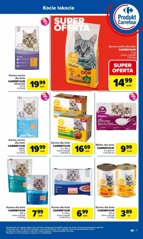 Carrefour - gazetka promocyjna Gazetka Produkt Carrefour od poniedziałku  do soboty 06.09 - strona 17