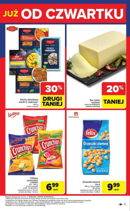 Carrefour - gazetka promocyjna Gazetka Weekend promek już od czwartku od czwartku 28.08 do niedzieli 31.08 - strona 3