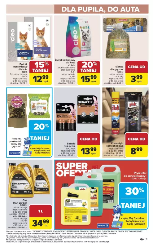 Carrefour - gazetka promocyjna Gazetka Łap super okazje od czwartku od czwartku 28.08 do środy 10.09 - strona 11