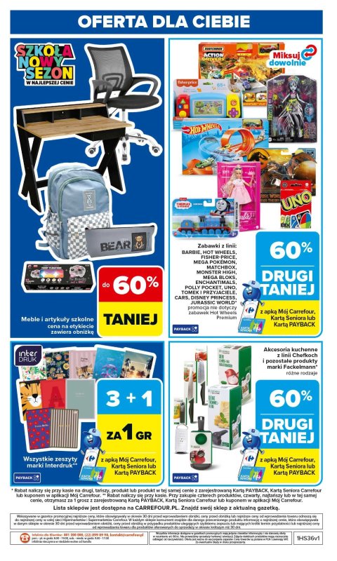 Carrefour - gazetka promocyjna Gazetka Carrefour od poniedziałku od poniedziałku 01.09 do soboty 06.09 - strona 42