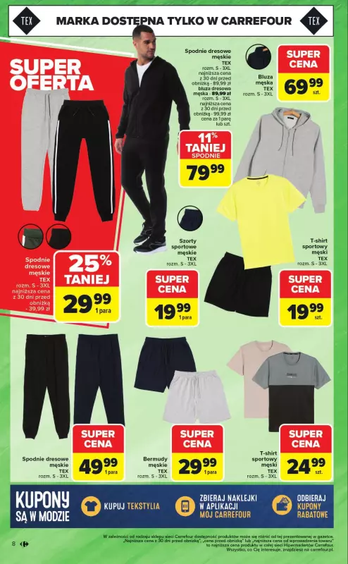 Carrefour - gazetka promocyjna Gazetka Stylowo & promo na jesień od poniedziałku 01.09 do soboty 13.09 - strona 8