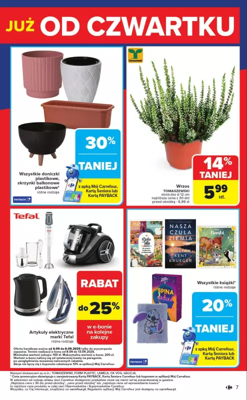 Carrefour - gazetka promocyjna Gazetka Weekend promek już od czwartku od czwartku 04.09 do soboty 06.09 - strona 7
