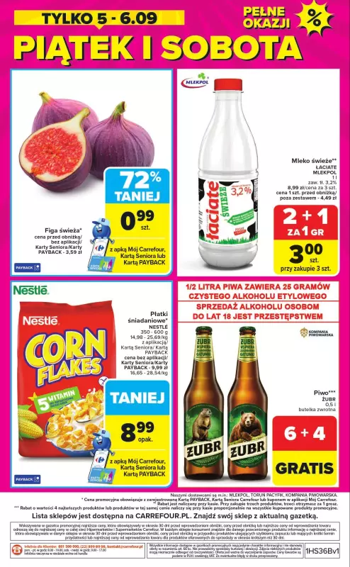 Carrefour - gazetka promocyjna Gazetka Weekend promek już od czwartku od czwartku 04.09 do soboty 06.09 - strona 8