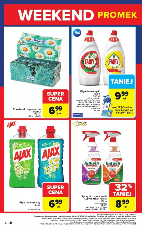 Carrefour - gazetka promocyjna Gazetka Weekend promek już od czwartku od czwartku 04.09 do soboty 06.09 - strona 6