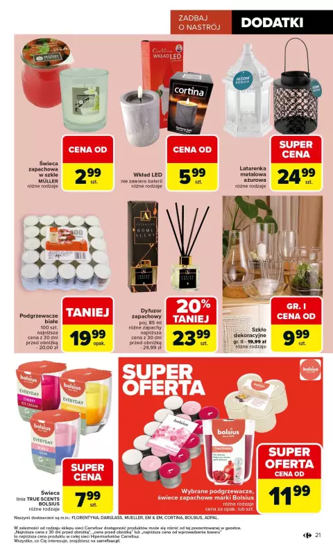 Carrefour - gazetka promocyjna Gazetka Łap super okazje od czwartku od czwartku 11.09 do środy 24.09 - strona 21