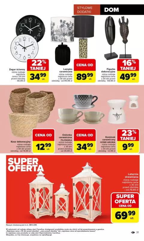 Carrefour - gazetka promocyjna Gazetka Łap super okazje od czwartku od czwartku 11.09 do środy 24.09 - strona 31