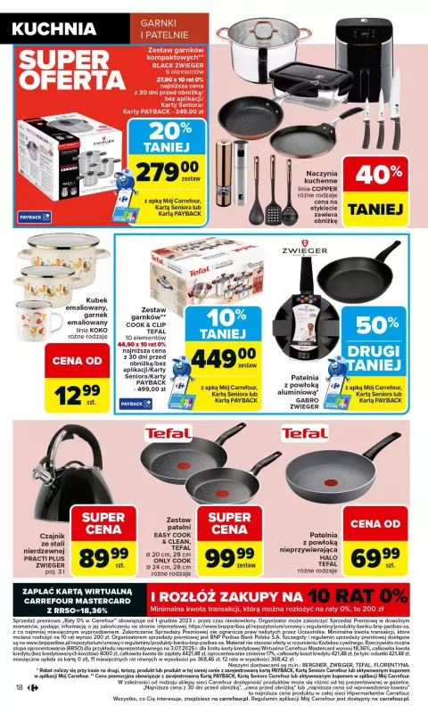 Carrefour - gazetka promocyjna Gazetka Łap super okazje od czwartku od czwartku 11.09 do środy 24.09 - strona 18