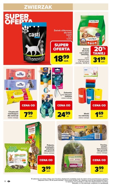 Carrefour - gazetka promocyjna Gazetka Łap super okazje od czwartku od czwartku 11.09 do środy 24.09 - strona 6