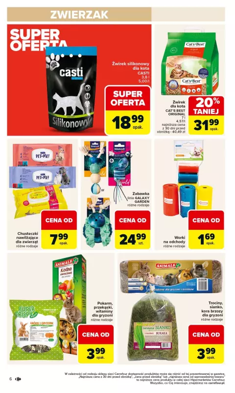 Carrefour - gazetka promocyjna Gazetka Łap super okazje od czwartku od czwartku 11.09 do środy 24.09 - strona 6