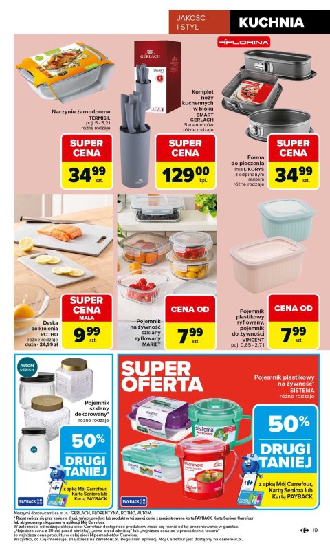 Carrefour - gazetka promocyjna Gazetka Łap super okazje od czwartku od czwartku 11.09 do środy 24.09 - strona 19