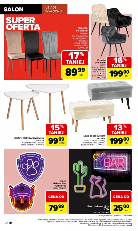 Carrefour - gazetka promocyjna Gazetka Łap super okazje od czwartku od czwartku 11.09 do środy 24.09 - strona 28