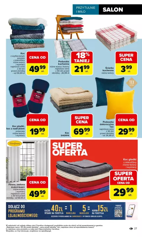 Carrefour - gazetka promocyjna Gazetka Łap super okazje od czwartku od czwartku 11.09 do środy 24.09 - strona 27