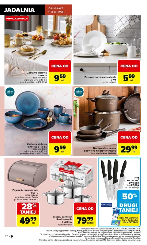 Carrefour - gazetka promocyjna Gazetka Łap super okazje od czwartku od czwartku 11.09 do środy 24.09 - strona 20
