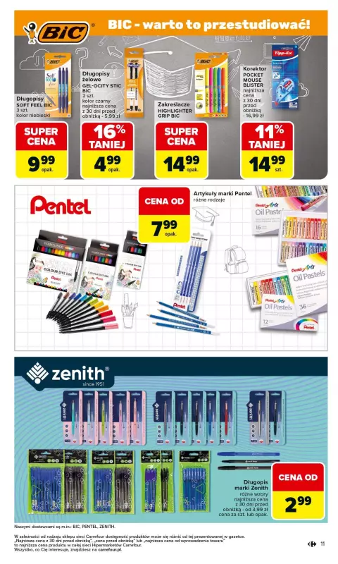 Carrefour - gazetka promocyjna Gazetka Łap super okazje od czwartku od czwartku 11.09 do środy 24.09 - strona 11