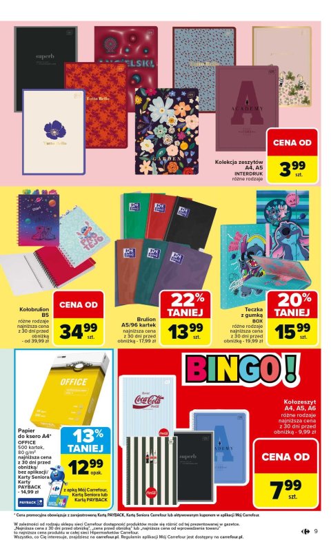 Carrefour - gazetka promocyjna Gazetka Łap super okazje od czwartku od czwartku 11.09 do środy 24.09 - strona 9