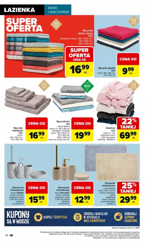 Carrefour - gazetka promocyjna Gazetka Łap super okazje od czwartku od czwartku 11.09 do środy 24.09 - strona 26