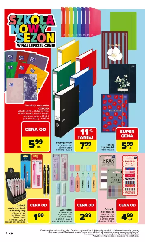 Carrefour - gazetka promocyjna Gazetka Łap super okazje od czwartku od czwartku 11.09 do środy 24.09 - strona 8