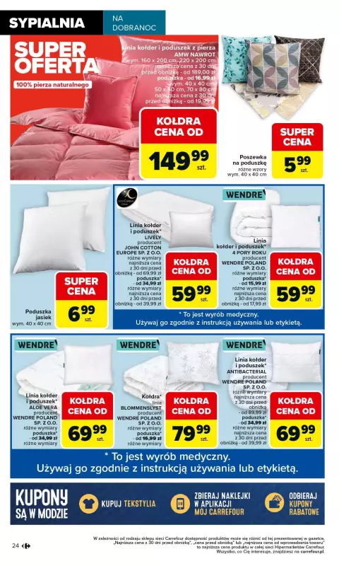 Carrefour - gazetka promocyjna Gazetka Łap super okazje od czwartku od czwartku 11.09 do środy 24.09 - strona 24