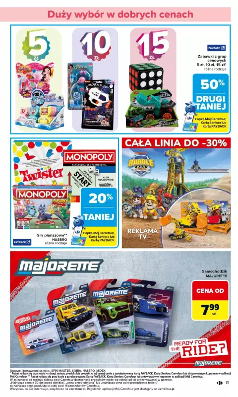 Carrefour - gazetka promocyjna Gazetka Łap super okazje od czwartku od czwartku 11.09 do środy 24.09 - strona 13