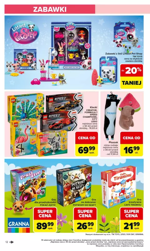 Carrefour - gazetka promocyjna Gazetka Łap super okazje od czwartku od czwartku 11.09 do środy 24.09 - strona 12