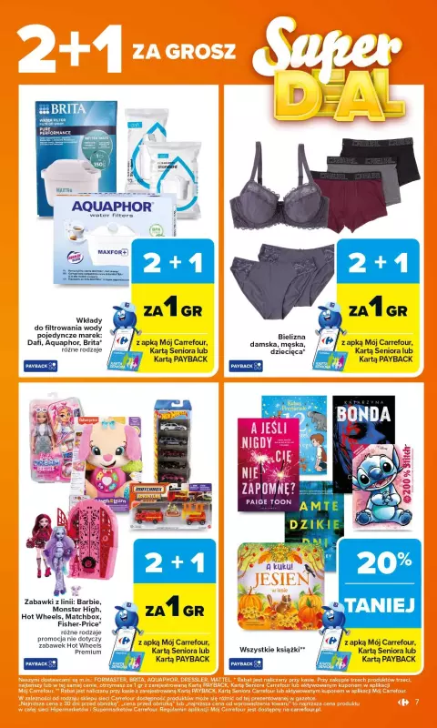 Carrefour - gazetka promocyjna Gazetka Carrefour od poniedziałku od poniedziałku 15.09 do soboty 20.09 - strona 7