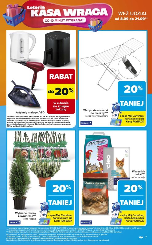 Carrefour - gazetka promocyjna Gazetka Weekend promek już od czwartku od czwartku 18.09 do soboty 20.09 - strona 7