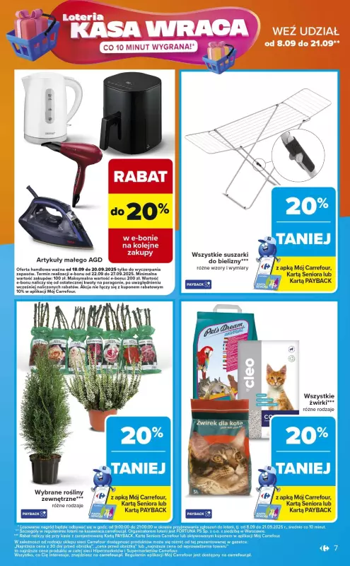Carrefour - gazetka promocyjna Gazetka Weekend promek już od czwartku od czwartku 18.09 do soboty 20.09 - strona 7