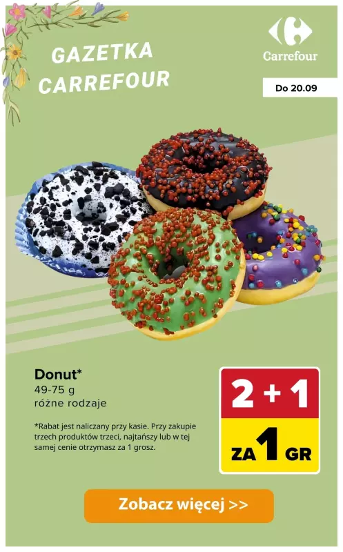 Carrefour - gazetka promocyjna Produkty 2+1 za GROSZ   - strona 3