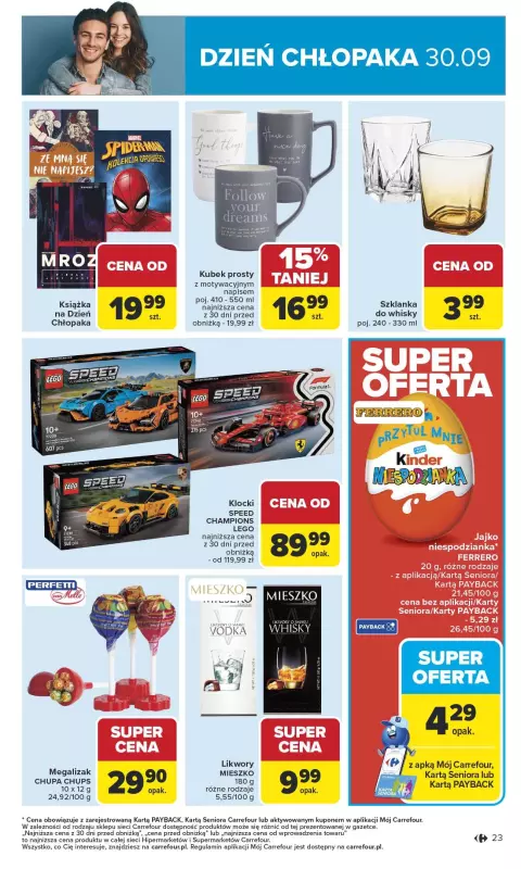 Carrefour - gazetka promocyjna Gazetka Carrefour od poniedziałku od poniedziałku 22.09 do soboty 27.09 - strona 25