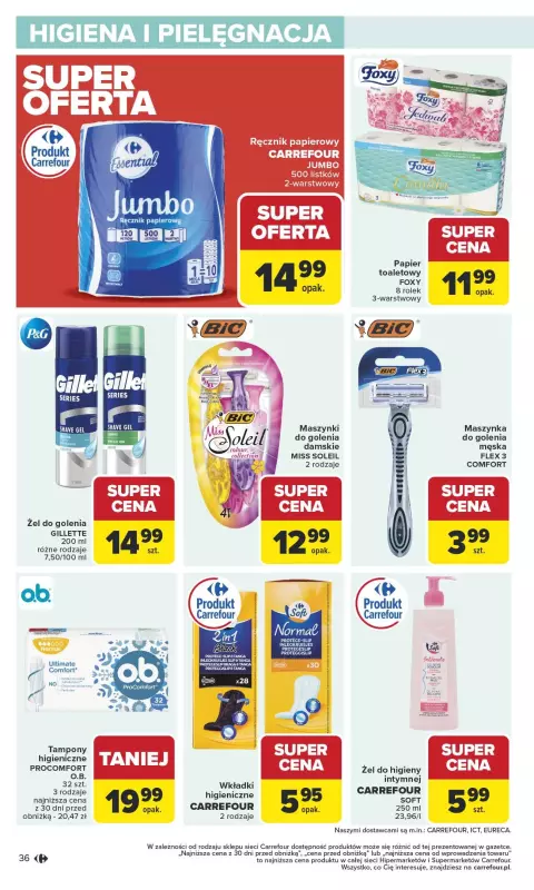 Carrefour - gazetka promocyjna Gazetka Carrefour od poniedziałku od poniedziałku 22.09 do soboty 27.09 - strona 38