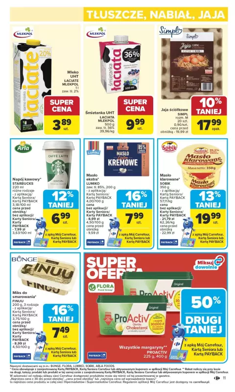 Carrefour - gazetka promocyjna Gazetka Carrefour od poniedziałku od poniedziałku 22.09 do soboty 27.09 - strona 13