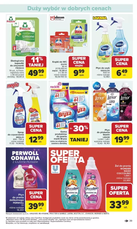 Carrefour - gazetka promocyjna Gazetka Carrefour od poniedziałku od poniedziałku 22.09 do soboty 27.09 - strona 41