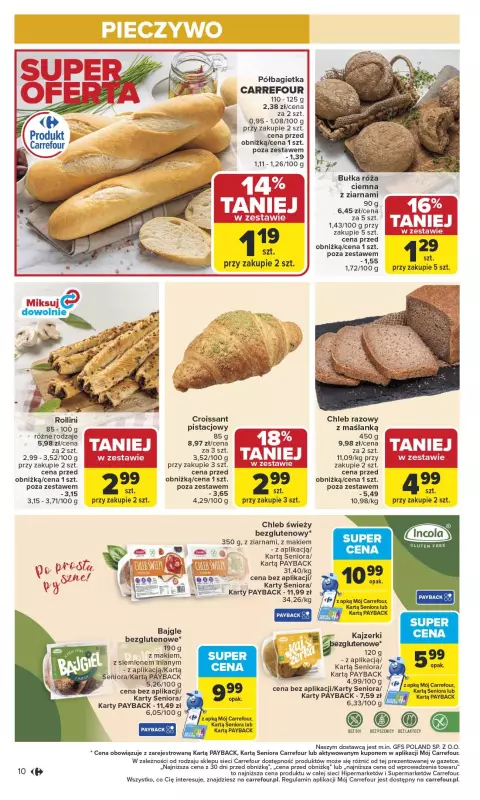 Carrefour - gazetka promocyjna Gazetka Carrefour od poniedziałku od poniedziałku 22.09 do soboty 27.09 - strona 12
