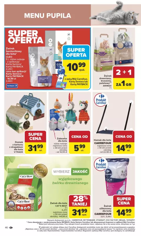 Carrefour - gazetka promocyjna Gazetka Carrefour od poniedziałku od poniedziałku 22.09 do soboty 27.09 - strona 48