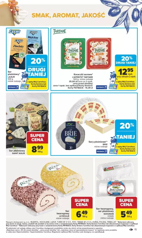 Carrefour - gazetka promocyjna Gazetka Carrefour od poniedziałku od poniedziałku 22.09 do soboty 27.09 - strona 17