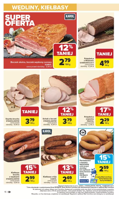 Carrefour - gazetka promocyjna Gazetka Carrefour od poniedziałku od poniedziałku 22.09 do soboty 27.09 - strona 18