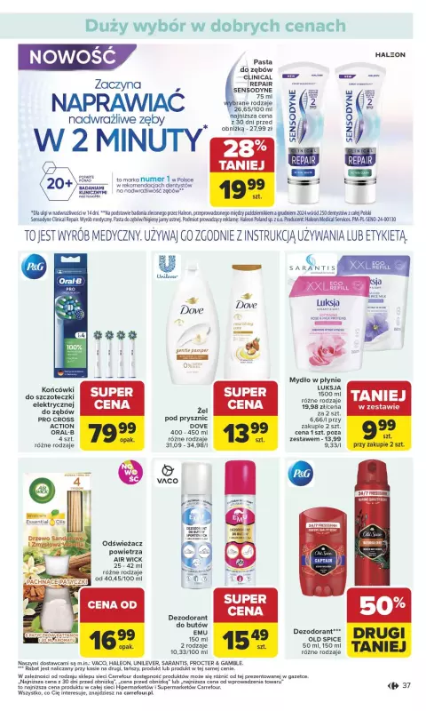 Carrefour - gazetka promocyjna Gazetka Carrefour od poniedziałku od poniedziałku 22.09 do soboty 27.09 - strona 39